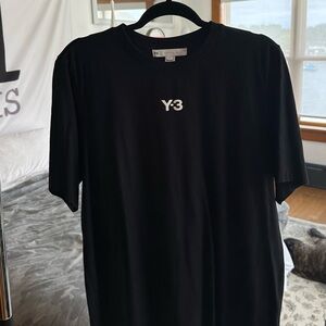Y-3 Black Short Sleeve
